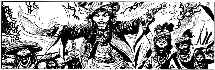 1 Sandokan Dal romanzo Le Tigri di Mompracem di Emilio Salgari disegni di Hugo Pratt testi di Mino Milani Hugo Pratt1967 Cong SA Svizzera