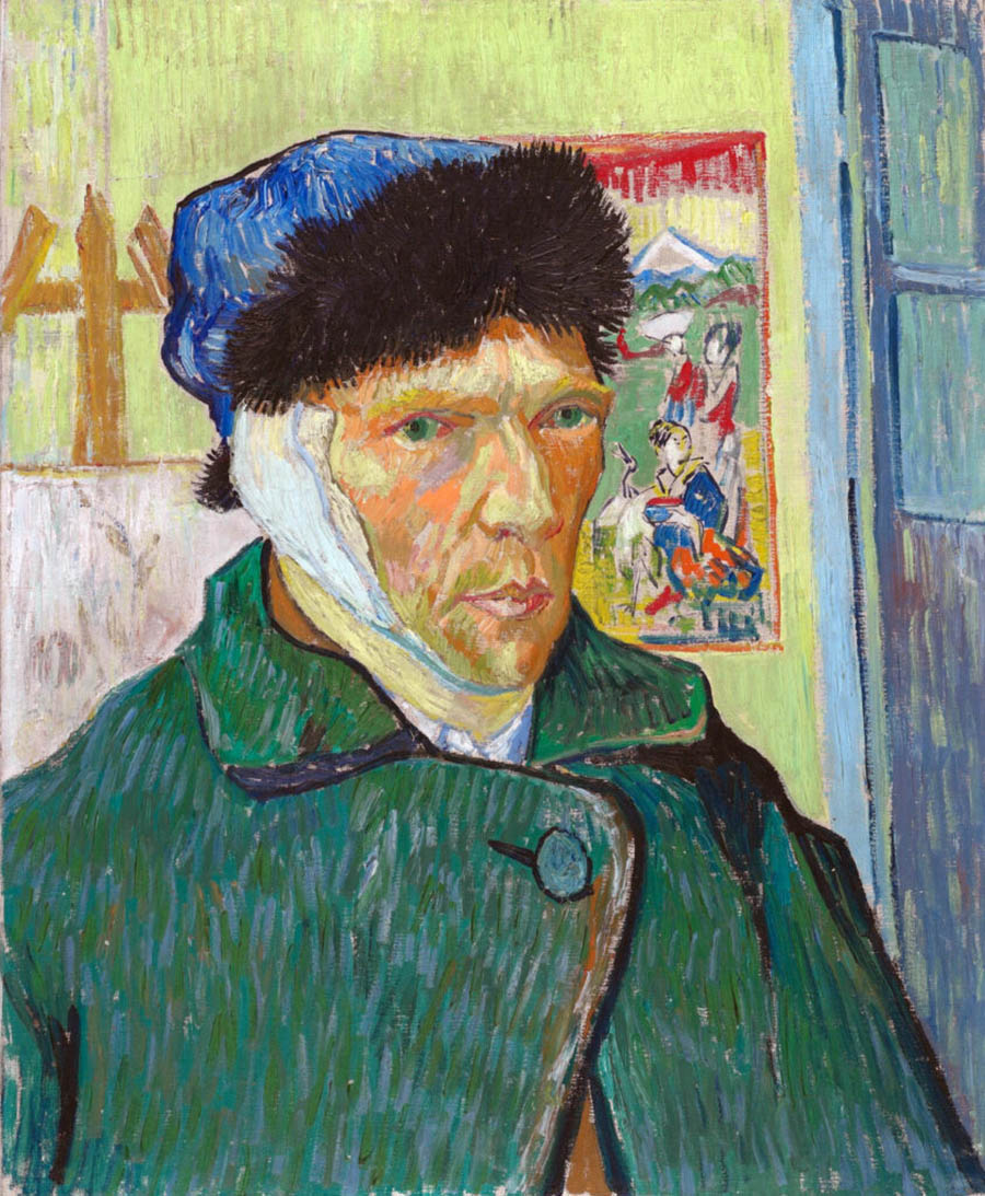 Van Gogh Autoritratto Orecchio Bendato
